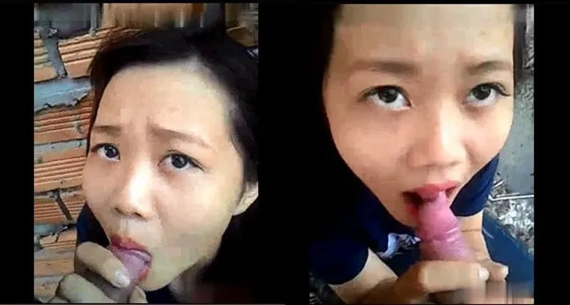 Ghệ liếm của quý ở vườn sau nhà