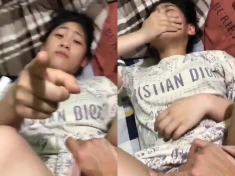 Phát hiện ny quay clip phang nhau nhưng không làm được gì vì bận rên