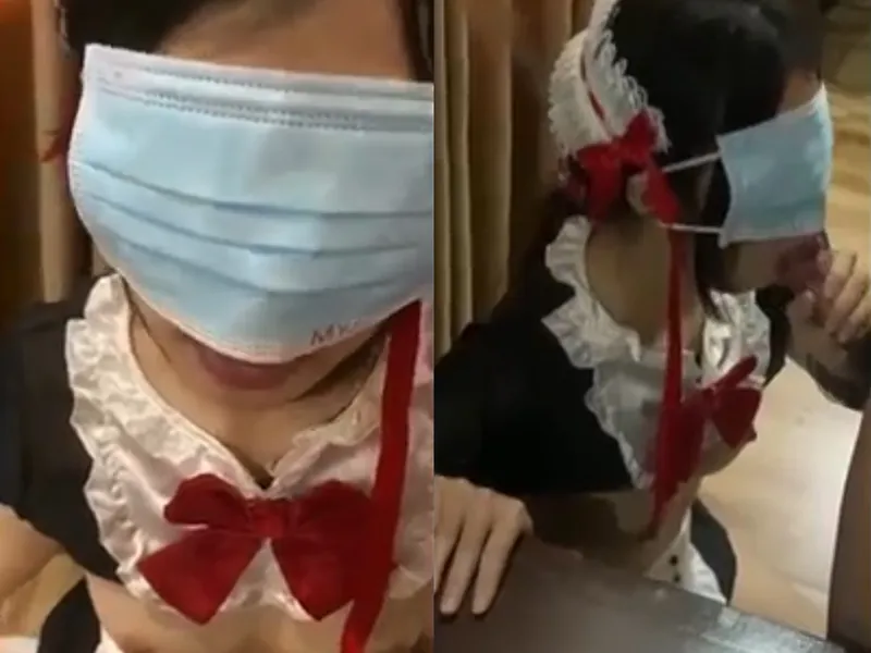 Em ghệ việt dâm cosplay nô lệ tình dục liếm bú con cục thịt điêu luyện